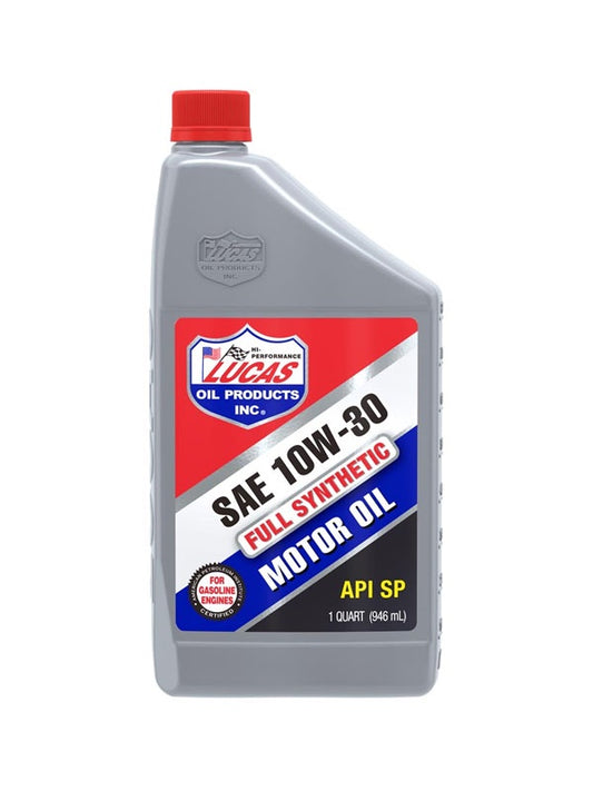 Lucas High Performance Motor Oil 10W-30 Synthetic Long Lasting 946ml 10050