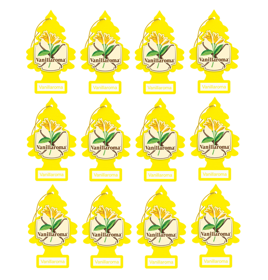Little Trees Air Freshener Vanillaroma (Pack of 12) 10105