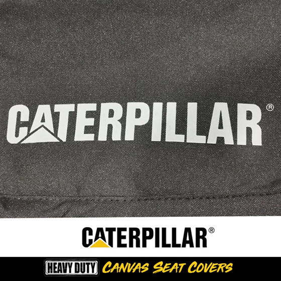 Official CAT Caterpillar HD Poly Canvas Seat Covers FORD FOCUS SA ST-LINE ACTIVE HATCH & WAGON 10/2018-2022