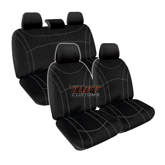 Manta Neoprene 2 Rows Seat Covers For Isuzu Dmax D-Max DUAL CAB 2012-6/2020