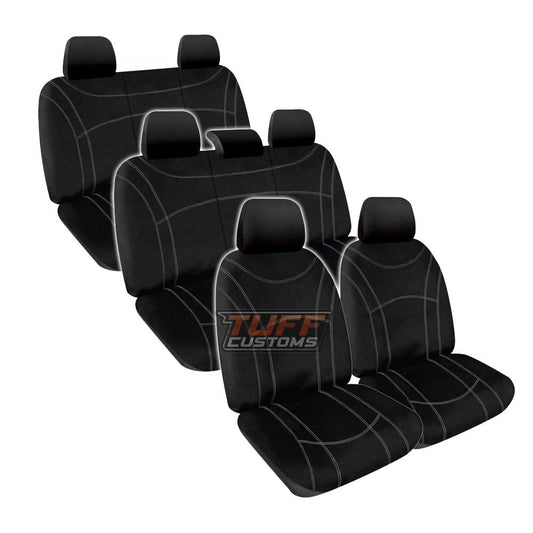 Manta Neoprene 3 Rows Seat Covers For Isuzu MUX MU-X LSM LS-U 2013-6/2022