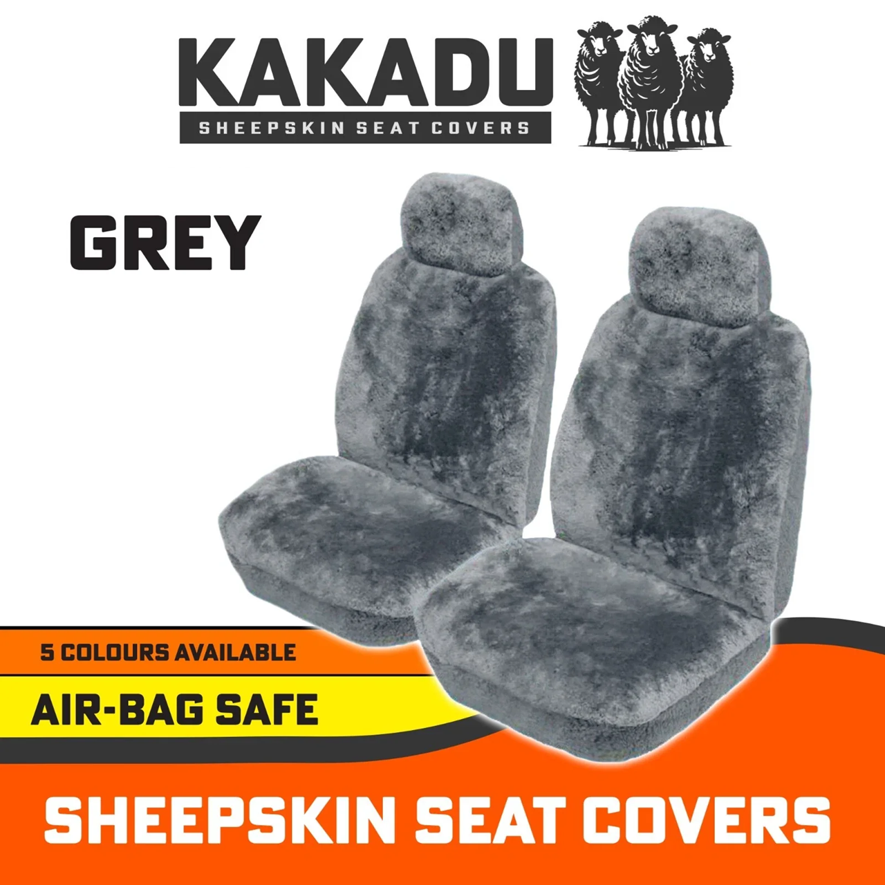 KAKADU Select Universal Sheepskin Car Seat Covers BMW X1 E84 SDRIVE 18i 4/2010-8/2012 5 Colours Available