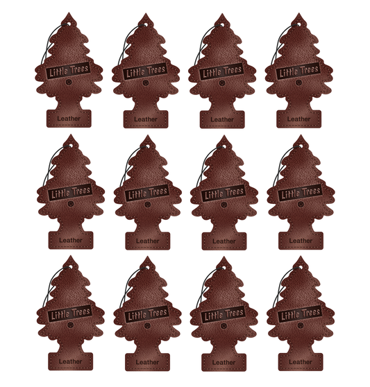 Little Trees Air Freshener Leather (Pack of 12) 10290