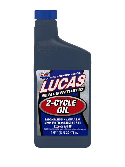 Lucas High Performance Semi-Synthetic 2-Cycle Oil 473ml 10120
