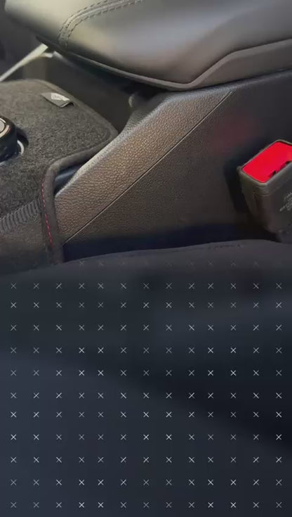 Shevron Transmission Console Cover For Isuzu MUX MU-X LS-M LS-T LS-U 4WD w/ Wireless Charger 6/2021-2025