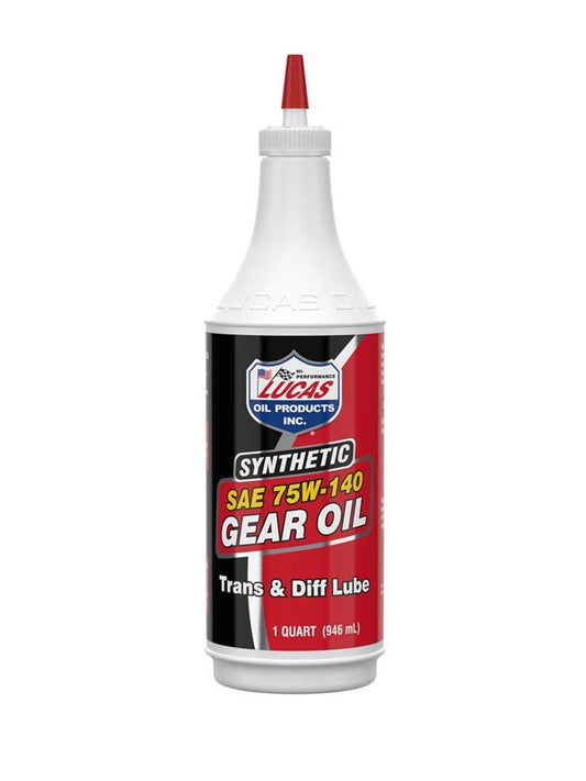 Lucas Gear Oil Transmission and Differential 75W-140 Synthetic 946ml 10121