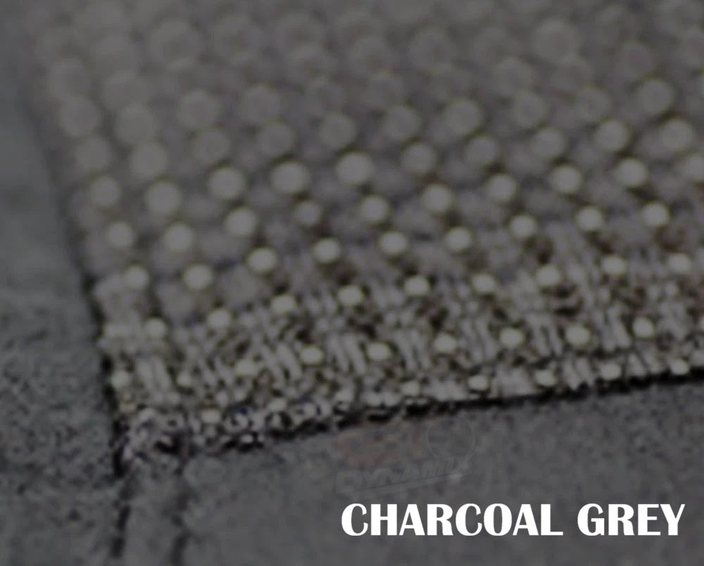 Premium Customs Seat Covers FRONT FORD RANGER PX MK1 SINGLE CAB 2011-2015 CHARCOAL