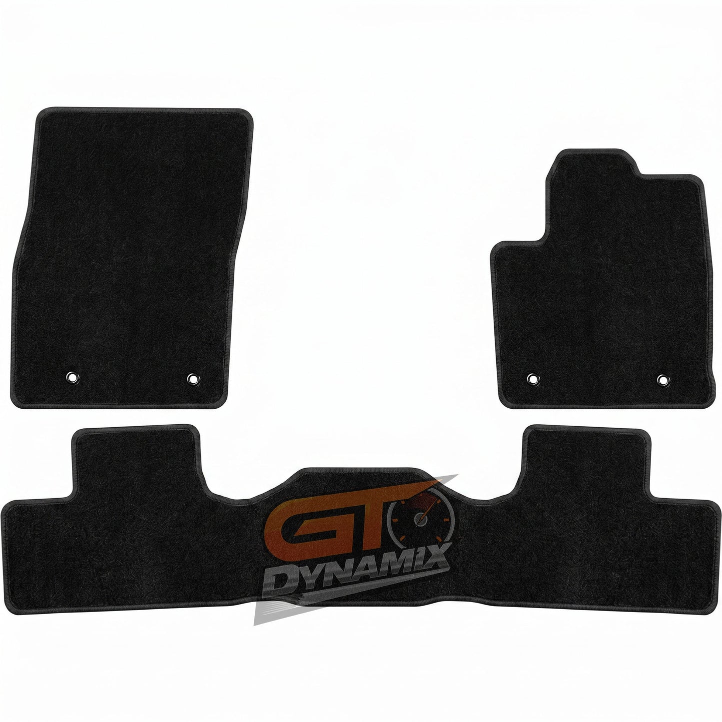 Custom Made  Floor Mats 3pcs For TOYOTA LANDCRUISER 300 SERIES 10/2021-2026 w/ 9 Binding Colour