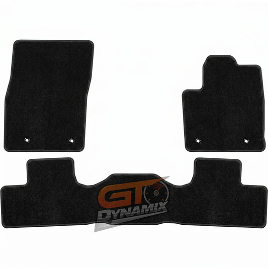 Custom Made  Floor Mats 3pcs For TOYOTA LANDCRUISER 300 SERIES 10/2021-2026 w/ 9 Binding Colour