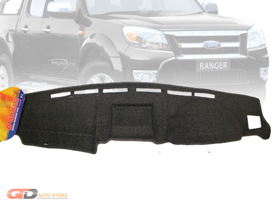 Shevron Charcoal Dash Mat For Ford Ranger PJ PK 10/2006-9/2011 DM1025