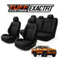 TUFF Customs EXACTFIT Neoprene Seat Covers Mitsubishi Triton MV GLX GLS GSR GLX-R 12/2023-2026 2 Rows