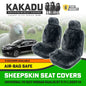 KAKADU Luxury Sheepskin Seat Covers Suits Nissan Dualis ST Ti 2007-2014 30mm 5Colours 6YRW