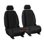 TUFF HD TRADE Canvas Seat Covers Front For BYD SHARK 6 All Series 07/2024-2025 BLACK