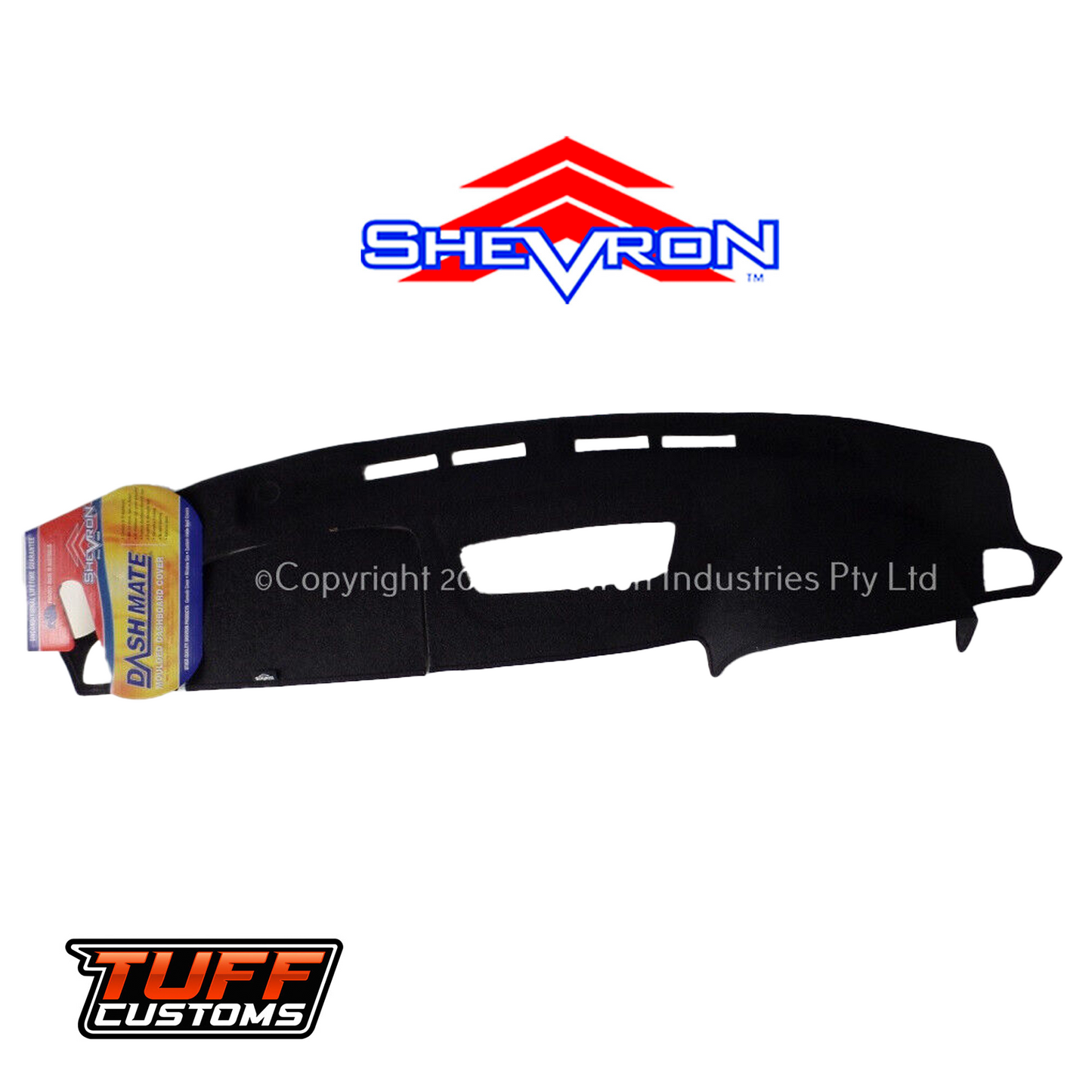 Shevron Black Dash Mat For Nissan Skyline V35 Series 1 6/2001-2004 DM1571