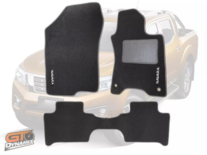 Custom Made Floor Mats 2 Rows For Nissan Navara D23 NP300 ST-X ST 3/2015-2024 CHARC