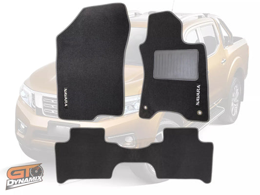 Custom Made Floor Mats 2 Rows For Nissan Navara D23 NP300 ST-X ST 3/2015-2024 CHARC