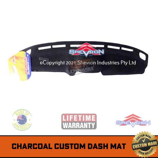 Shevron Charcoal Dash Mat For Mitsubishi Triton MK 11/1996-6/2006 DM701