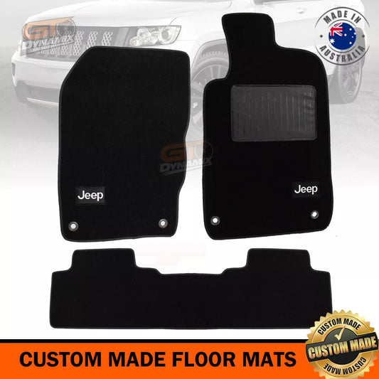Custom Made Floor Mats 2 Rows JEEP GRAND CHEROKEE WK2 LTD OVERLANDER SRT8 Laredo 5/2011-24