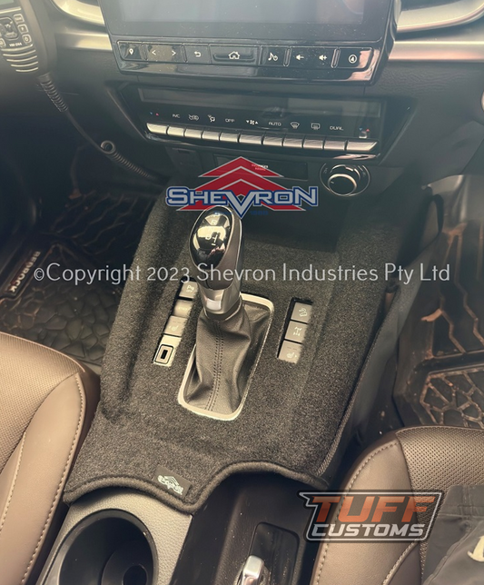 Shevron Transmission Console Cover For Mazda BT-50 XT-TF Freestyle Auto 7/2020-2024