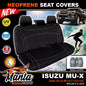 Manta Neoprene Middle Row Seat Covers For Isuzu MU-X LSM UC 2013-6/2021
