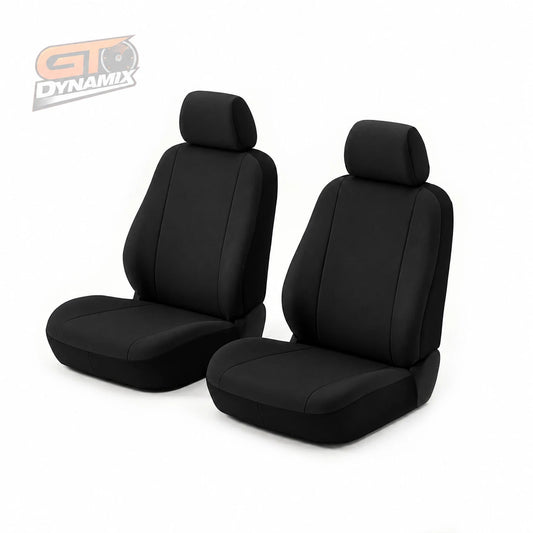 TUFF Canvas Front Seat Covers ISUZU D-MAX LS-M LS-U X-TERRAIN 7/2020-2026 Black