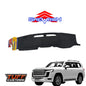 Shevron Black Dash Mat For Toyota Landcruiser 300 Series w/ HUD 7/2021-2024 DM1635D