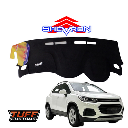 Shevron Black Dash Mat For Holden Trax TJ Facelift 2/2017-6/2020 DM1465