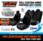 Tuff Customs Neoprene Seat Covers 2 Rows For Toyota Landcruiser 300 Series VX 7/2021-2024