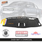 Shevron Charcoal Dash Mat For Ford Ranger PX2 PX3 XLT With Tech pack w/ Coin Tray Tech Pack 6/2015-4/2022 DM1402