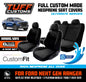 Tuff Customs Neoprene Seat Covers 2 Rows For FORD RANGER NEXT GEN XLT PLATINUM 5/2022-2025