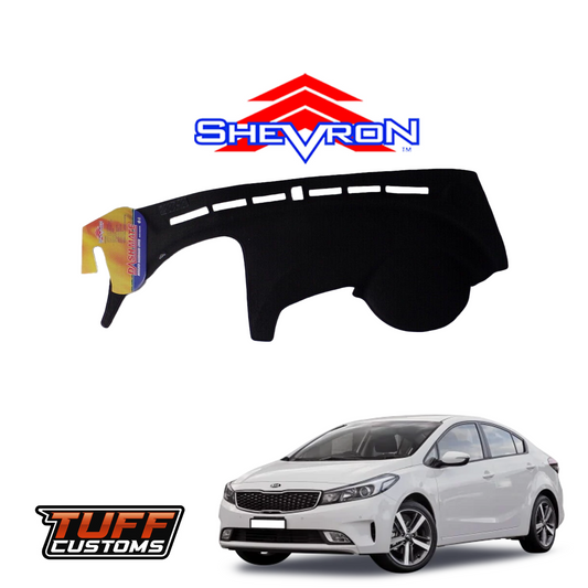 Shevron Black Dash Mat For Kia Cerato YD 2013-5/2018 DM1309