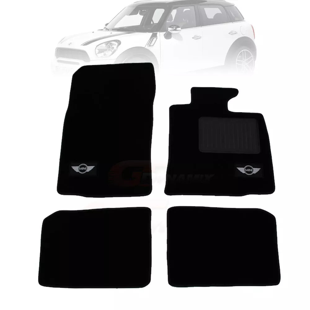 Custom Made Floor Mats 2 Rows Mini R60 Countryman Cooper 2010-CURRENT