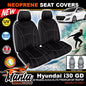 Manta Neoprene Front Seat Covers For Hyundai GD i30 Active SR + 5/2012-3/2017