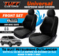 TUFF Customs Universal Neoprene Seat Covers Mitsubishi Outlander ZJ ZK ES LS ASPIRE ES EXCEED LS XLS ADAS 11/2012-7/2021