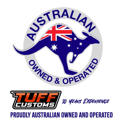 TUFF Customs S1 Neoprene Seat Covers 2 Rows For Isuzu D-MAX Dual Cab LS-U LS-M 2012-2021