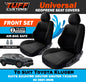TUFF Customs Universal Neoprene Seat Covers For Toyota Kluger AXUH78R GSU70R GSU75R TXUA70R 03/2021-2025