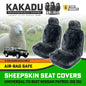 KAKADU Luxury Sheepskin Seat Covers Suits Nissan GU GQ PATROL 30mm 5 Colours 6YRW