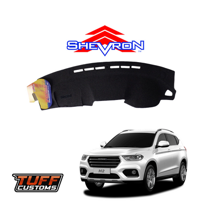 Shevron Black Dash Mat For Haval H2 6/2015-2/2021 DM1416