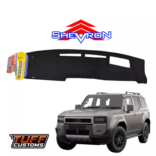 Dash Mat For Toyota Prado 250 Altitude & Kakadu w/ HUD 8/2024-2025 DM1718D Black