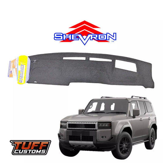 Dash Mat For Toyota Prado 250 Altitude & Kakadu w/ HUD 8/2024-2025 DM1718D Charcoal