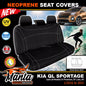 Manta Neoprene Rear Seat Covers For Kia QL Sportage Si Premium GT Line 2016-2021