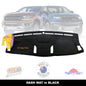 Shevron Black Dash Mat For Ford Ranger PX3 Wildtrak 8/2018-4/2022 DM1535