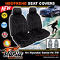 Manta Neoprene Front Seat Covers For Hyundai Sante Fe TM ACTIVE ELITE 2018-2024