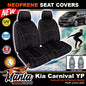 Manta Neoprene Front Seat Covers For KIA CERATO YD S Si SLi SPORT 8/2013-6/2018