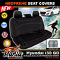 Manta Neoprene Rear Seat Covers For Hyundai GD i30 Active SR + 5/2012-3/2017