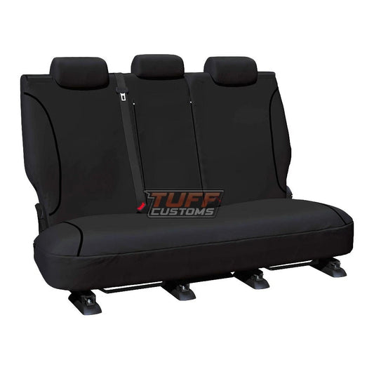 TUFF HD TRADE Canvas Seat Covers Rear For BYD SHARK 6 All Series 07/2024-2025 BLACK