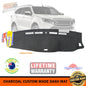 Shevron Charcoal Dash Mat For Isuzu MU-X LS M LS T LS U w/ Hazard Light Cutout 6/2021-2024 DM1622