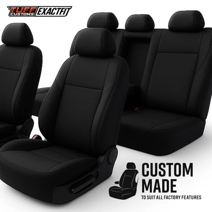 TUFF Customs ExactFit Neoprene Seat Covers Nissan Patrol Y62 ST Ti Ti-L ST-L Warrior 2013/2025 2 Rows