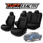 TUFF Customs EXACTFIT Neoprene Seat Covers Mazda BT-50 TF SP GT XT-R THUNDER 7/2020-2026 2 Rows