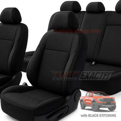 TUFF Customs EXACTFIT Neoprene Seat Covers FORD NEXT GEN RANGER RAPTOR 5/2022-2025 2 Rows
